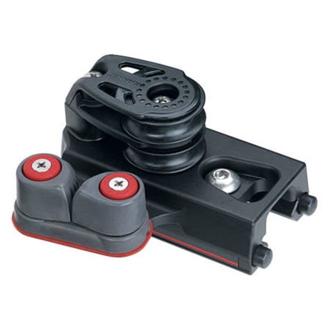 Harken End control Double sheeve 32mm WCleat