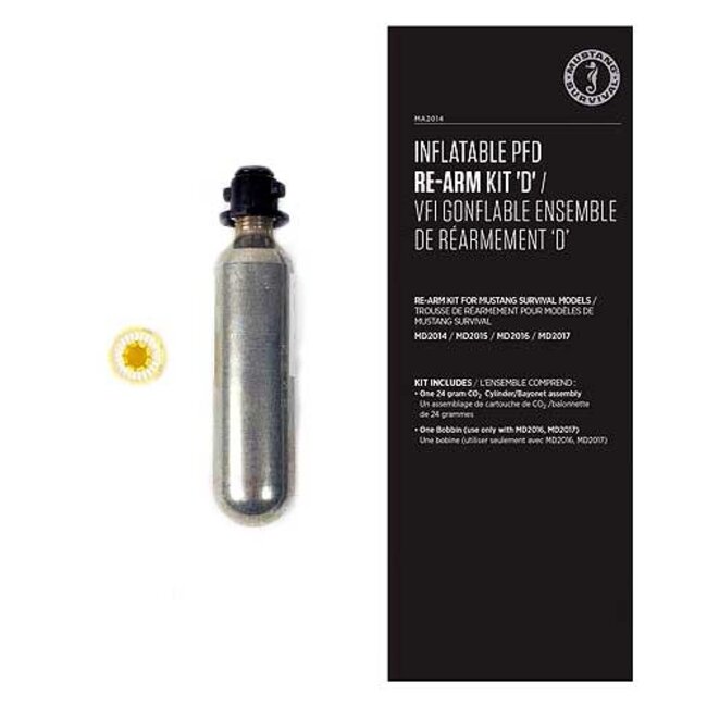 Mustang Gear Mustang Inflatable PFD Re-Arm Kit D For MD2015 2017