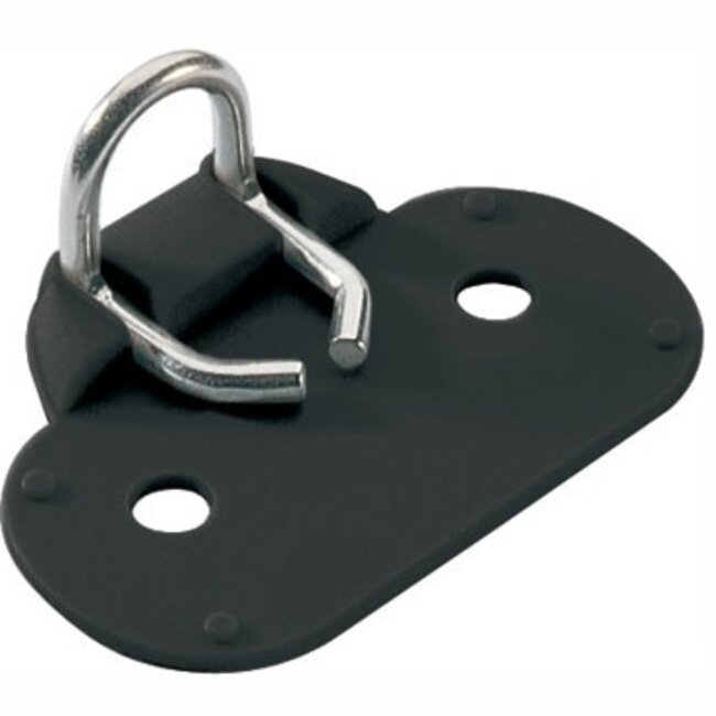 Ronstan Ronstan Rope Guide Medium Cleat SS Fairlead Black