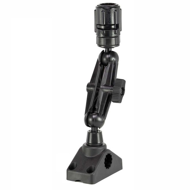 Scotty 1in Ball Mounting System with Gear Head and Side Deck Mount