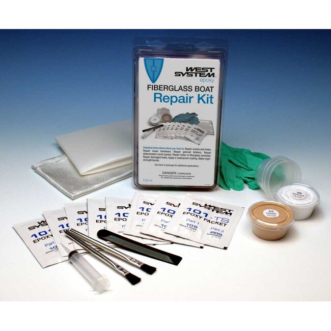 West Systems Epoxy West System Fiberglass Boat Repair Kit