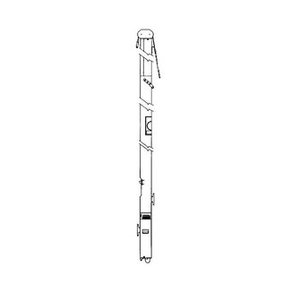 Hobie Cat H14 Mast - Bare, Silver