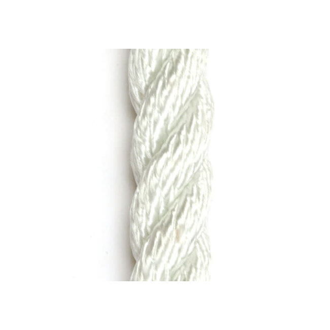 Canada Cordage Nylon 3-Strand Twist 1-1/4 Anchor Rope WHITE