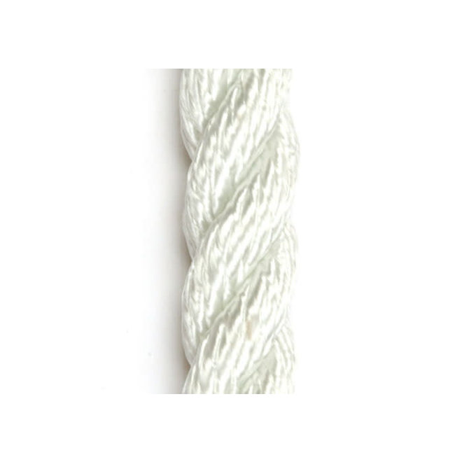 Nylon 3-Strand Twist 1-1/4 Anchor Rope WHITE