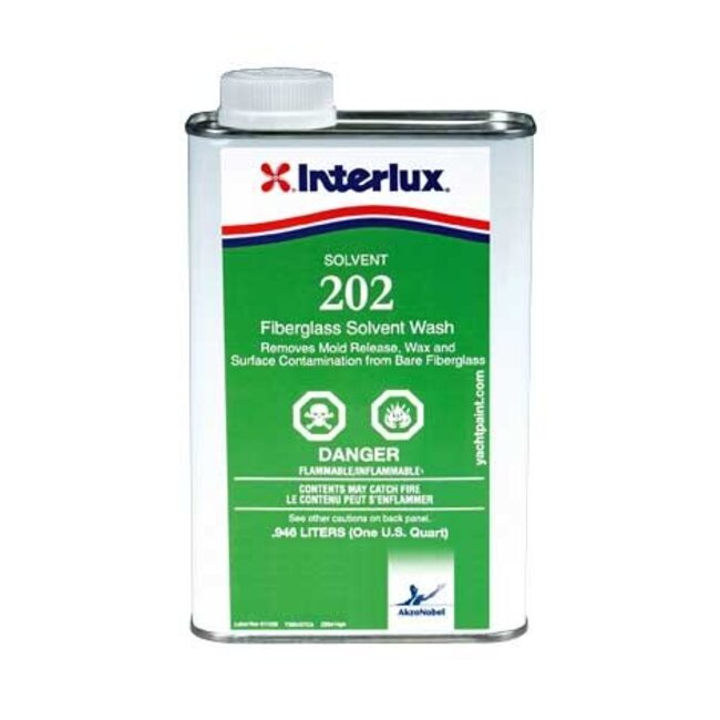 Interlux Yacht Paints Fibreglass Solvent Wash 202 946ml