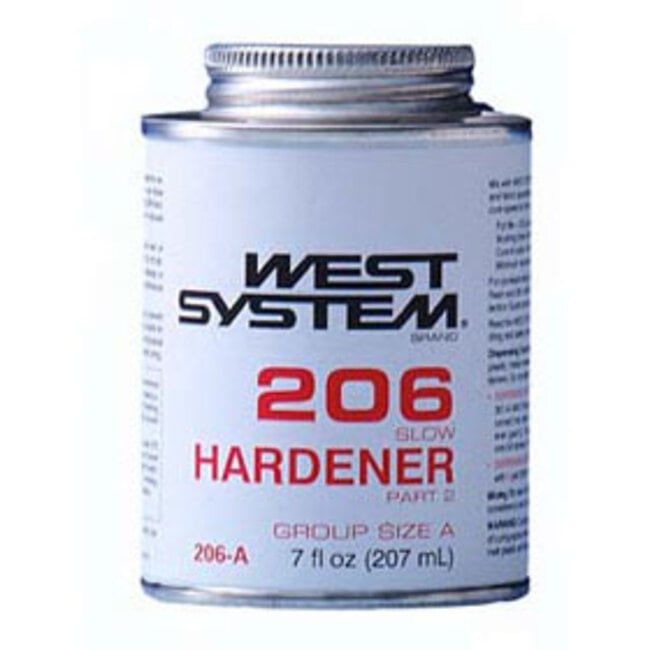 West Systems Epoxy West System Hardener 206 A-Size Slow 207ml
