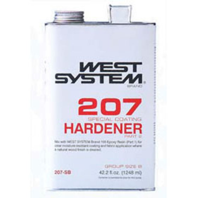 West System Hardener 207 SB-Size Special Clear 1.25L