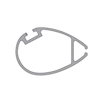 Hobie Cat Crossbar H16 Front W Internal Track