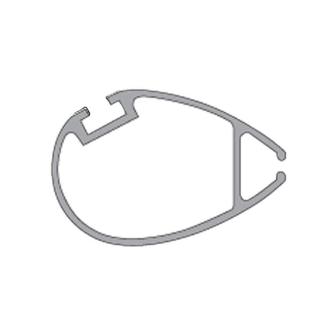 Hobie Cat Crossbar H16 Front W Internal Track