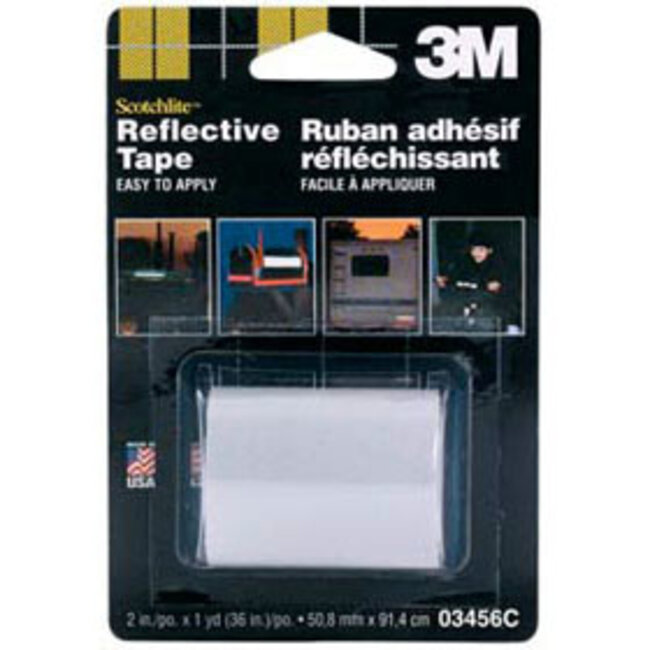3M Products Silver Reflective Tape 2in x 3ft