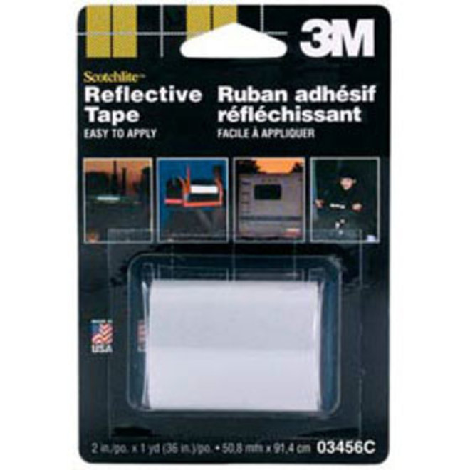 Silver Reflective Tape 2in x 3ft