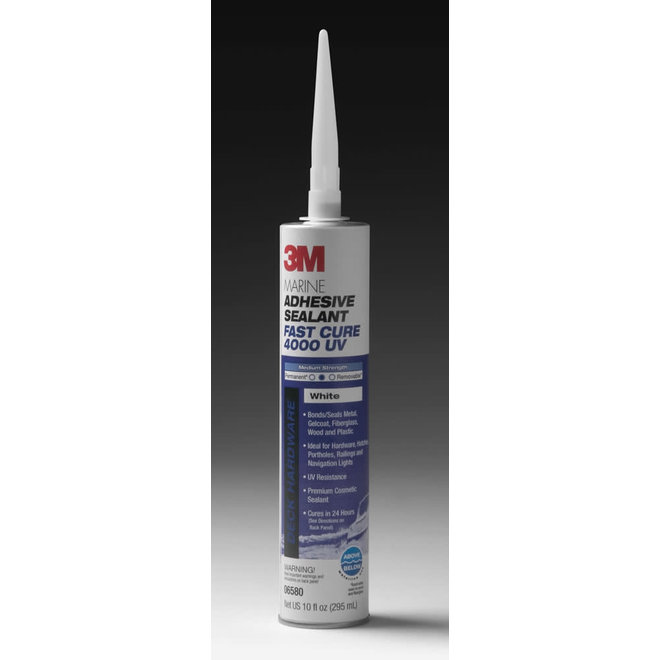 3M 4000 UV Marine Sealant Cartridge White