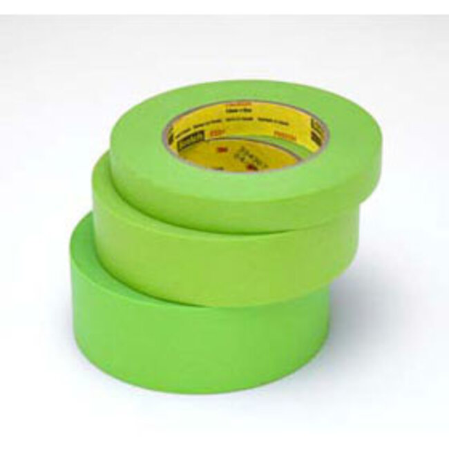 3M Products Masking Tape Green 1in 3 Day Mask