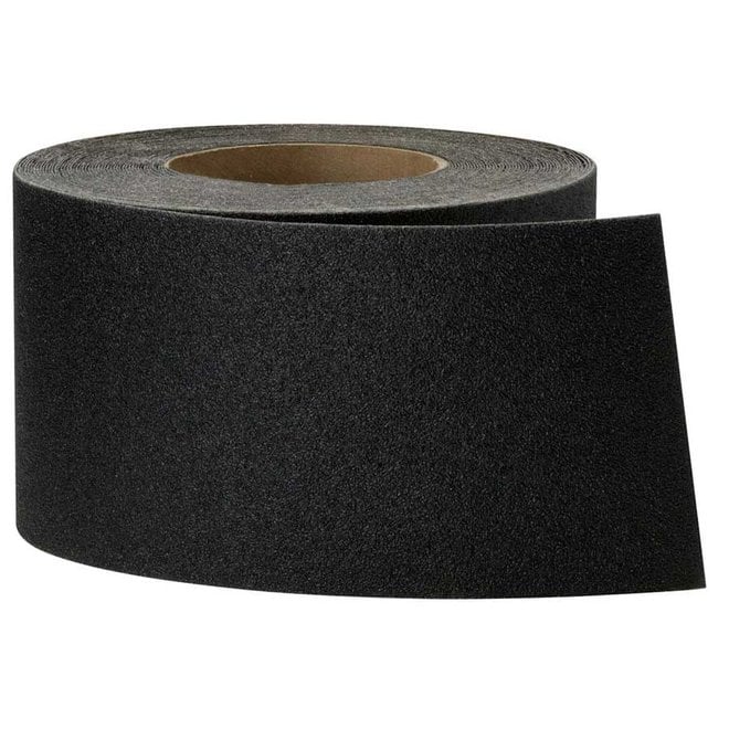 Safety Tread Black 4" Coarse Grit Per Foot