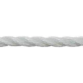 Redpoint Ropes Nylon 3-Strand Twist 3/8 Anchor Rope WHITE