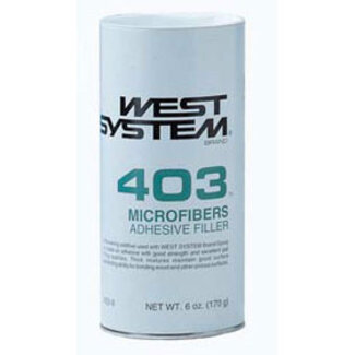 West Systems Epoxy West System Microfibre 403 6oz Filler