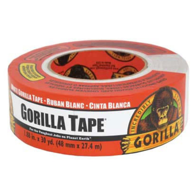 Gorilla Tape White 1.88" x 30yd