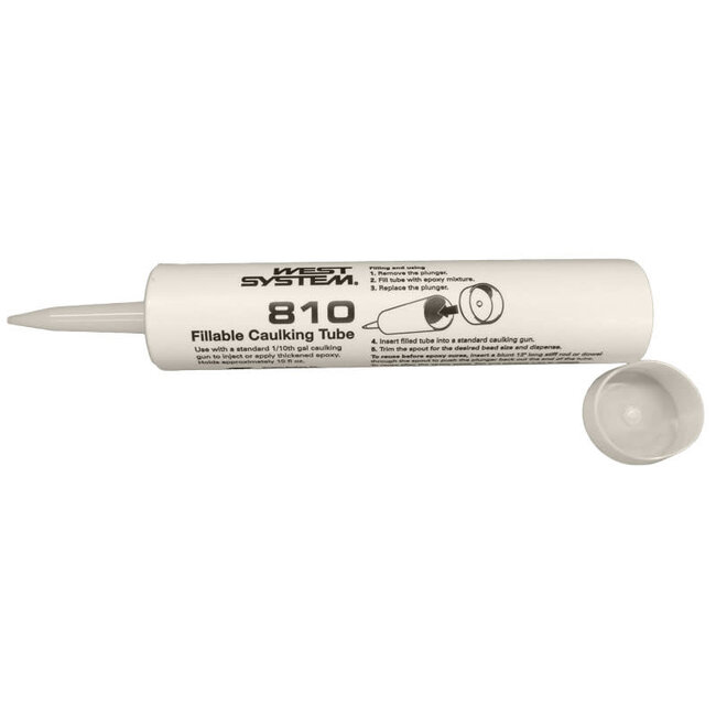 West Systems Epoxy West System Caulking Tube 810 Single