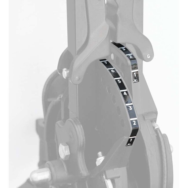 Hobie Cat Hobie Mirage Drive Pedal Adjustment  Decal