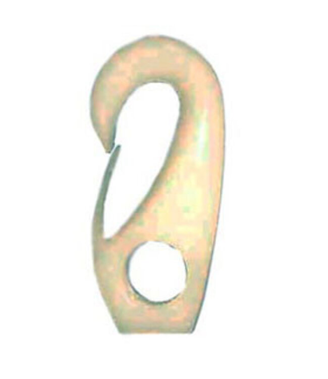 Snap Hook 3/8 White Nylon