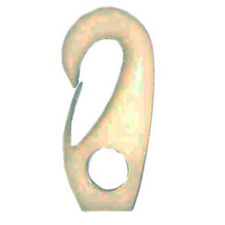 Snap Hook 5/16 White Nylon