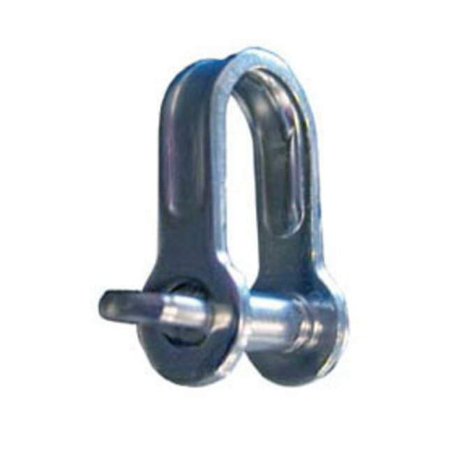 Blue Wave D Shackle Stamped 4mm W 10 L 15 BL 1100 lb