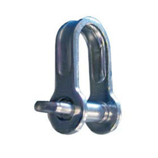 Blue Wave D Shackle Stamped 5mm W 16 L 36 BL 1100kg