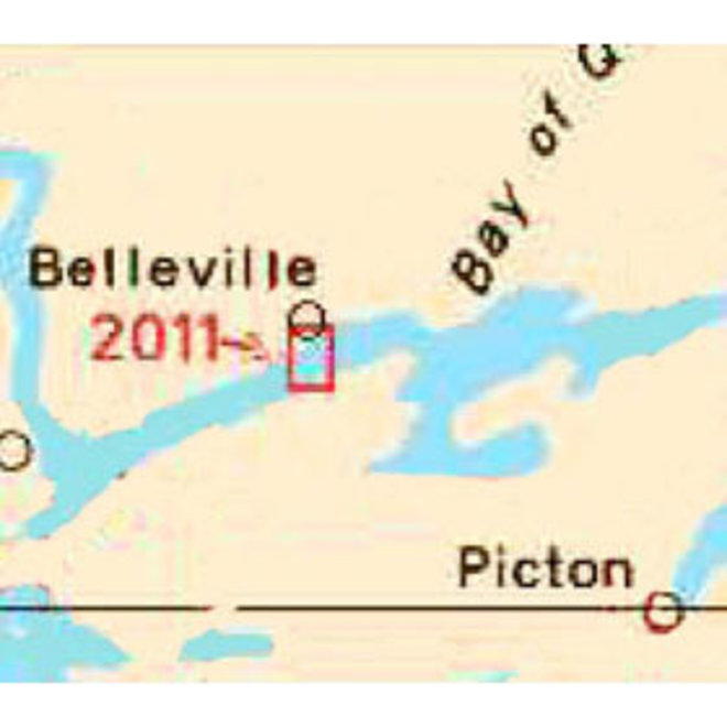Chart 2011 Belleville Harbour