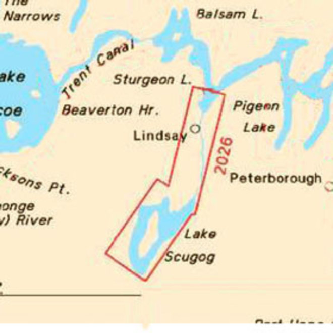 Lake Scugog and Scugog River Chart