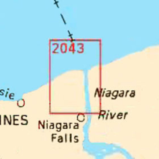 Lower Niagara River and Approaches Chart