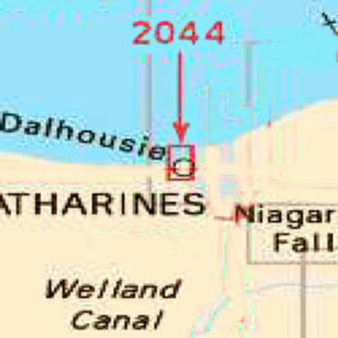 Chart 2044 Port Dalhousie