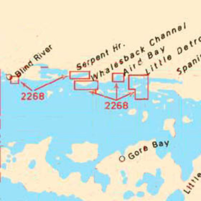 Chart 2268 Plans North Channel