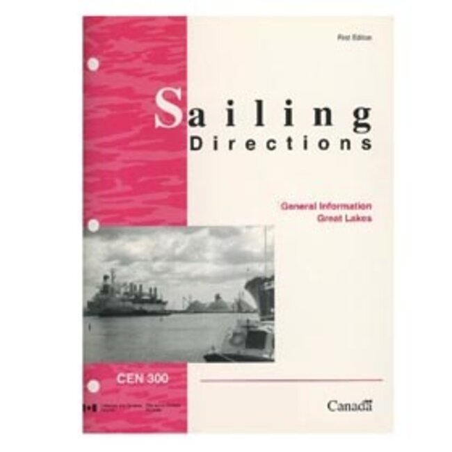 Canadian Hydrographic Serv Sailing Directions | Great Lakes