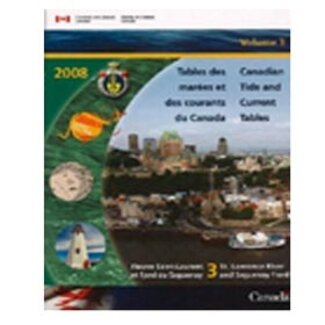 Canadian Hydrographic Serv Tide and Current Table | St Lawrence to Saguenay