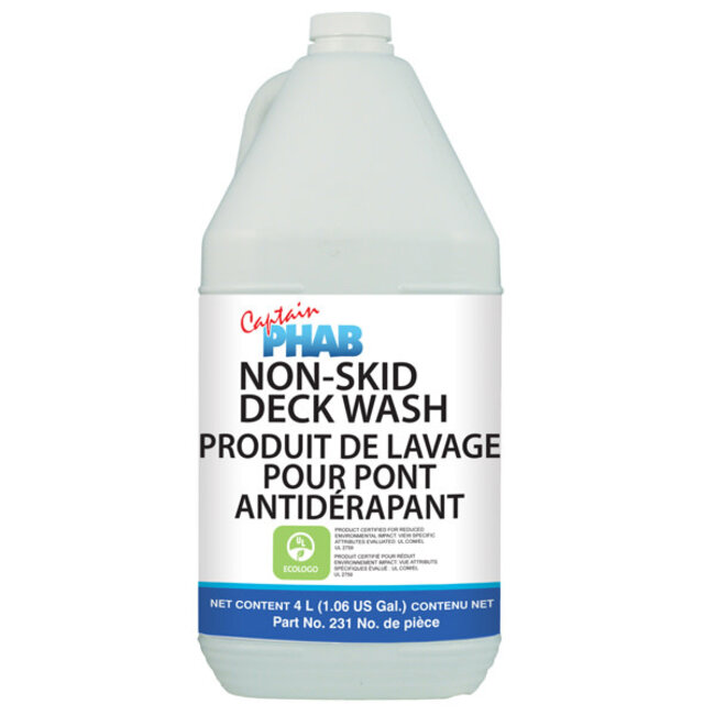 Captain Phab Non Skid Deck Wash 4L Enviromentally Friendly