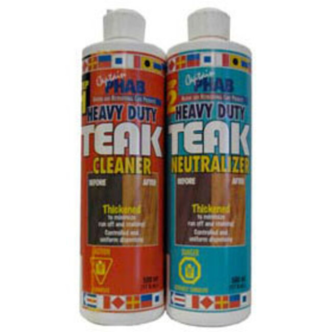 Captain Phab Captain Phab Teak Cleaner 2-Part Gel