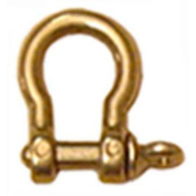 Bow Shackle 5mm Brass