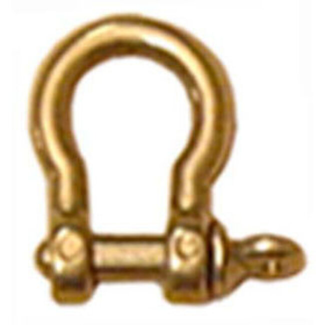 Victory Bow Shackle 4mm Brass