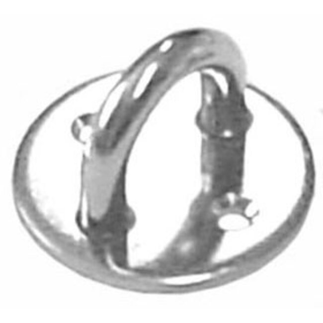 Victory Pad Eye 6mm Eye 40mm Diam 2 Hole Base