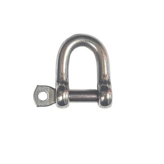 Gloma D Shackle 5/32in Captive Pin