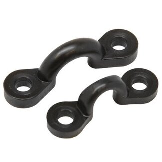 Sea-Lect Pad Eye 11/32 Black Nylon Pop Rivet Mount