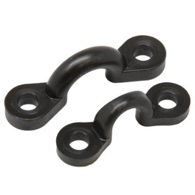 Sea-Lect Pad Eye 11/32 Black Nylon Pop Rivet Mount