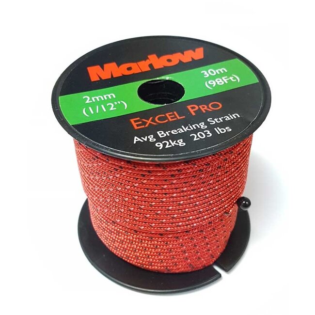 Marlow Ropes 2mm Marlow Excel Pro Rope Mini Spool 30m