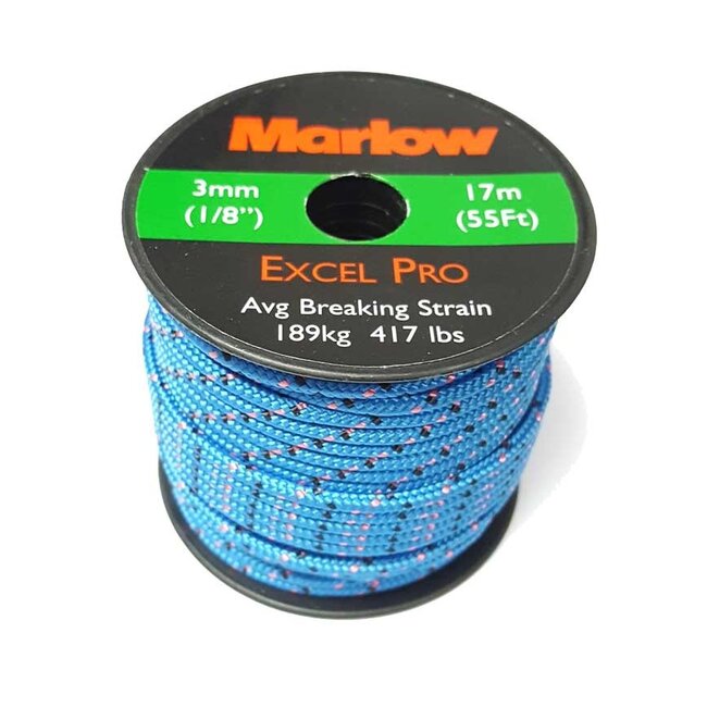 Marlow Ropes 3mm Marlow Excel Pro Rope Mini Spool 17m