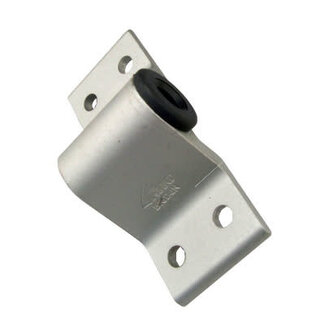 RWO Transom Gudgeon 8mm 5/16 4 Fastener Alum RWO