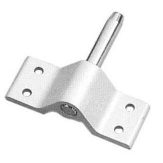 RWO Transom Pintle 3/8 Pin 4 Fastener Alum RWO