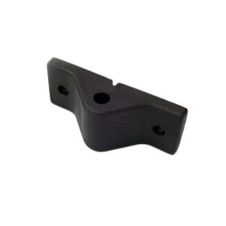 RWO Transom Gudgeon 8mm 5/16 Plastic 2-Fasteners