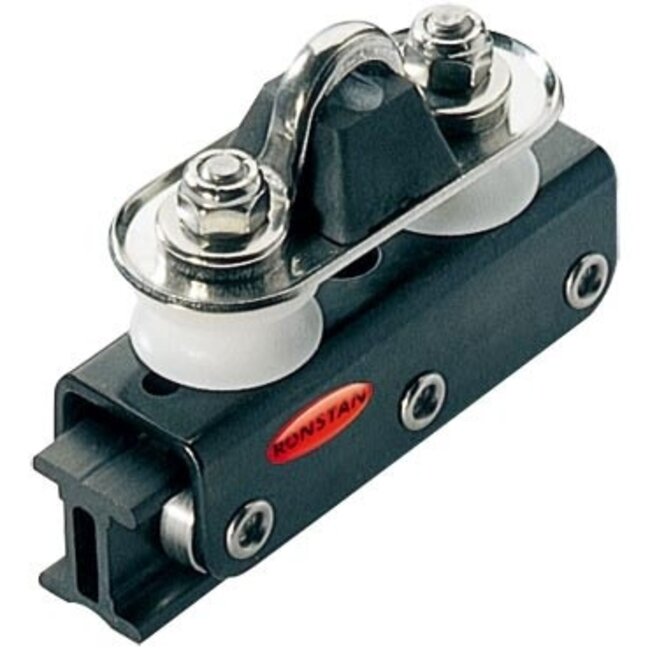 Ronstan Car w Sheaves 6 Wheel Saddle