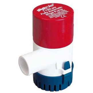 Rule Pumps Bilge Pump 1100 Automatic Round Base 1-1/8 Hose