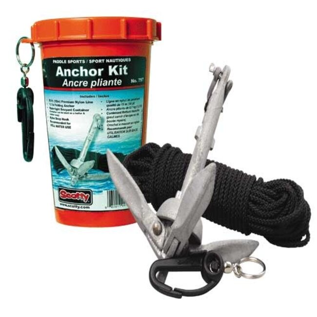 Scotty Scotty Anchor Pack 1.5lb Anchor and Line